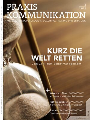 cover image of Praxis Kommunikation 3/2015 Einzelheft